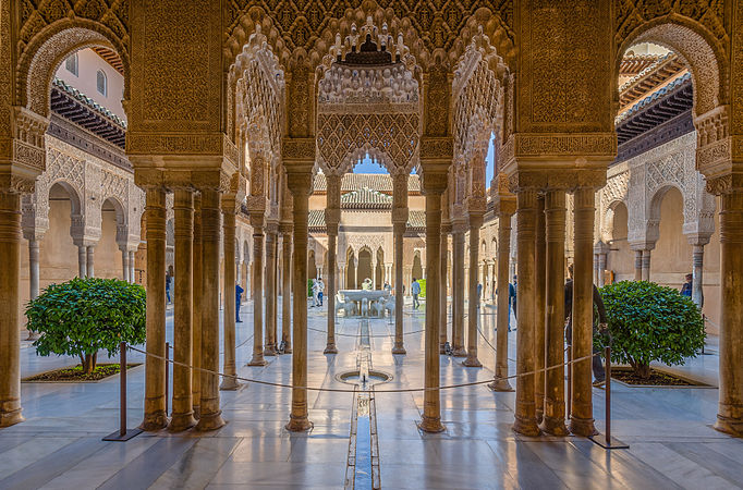 Court of the Lions (Alhambra, Granada, Spain), 1362-1391[94]