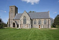 All Saints Church, Besthorpe, Norfolk - geograph.org.uk - 1277931.jpg