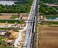 * Nomination Newly built road bridge in Buttenheim over the ABS Nuremberg-Ebensfeld in Altendorf - Buttenheim --Ermell 05:25, 8 May 2024 (UTC) * Promotion  Support Good quality. --Alexander-93 06:29, 8 May 2024 (UTC)