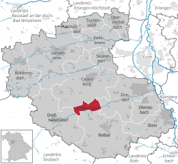 Ammerndorf - Localizazion