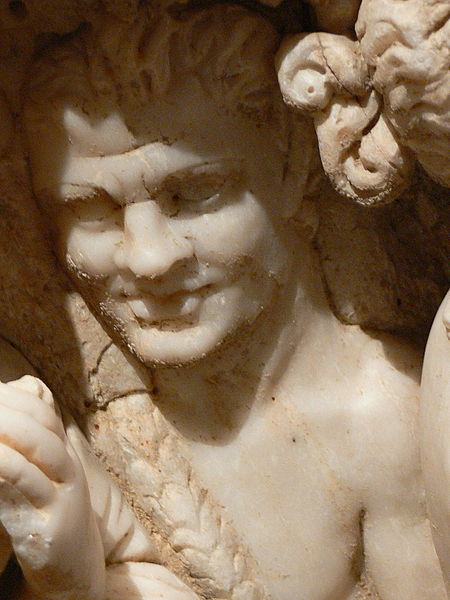 File:Antalya Museum - Sarkophag 7d Satyr.jpg