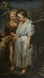Anthony van Dyck, Peter Paul Rubens - The Christ Child, Saint John and the Lamb.jpg