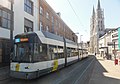 Antwerpen - Antwerpse tram, 23 juli 2019 (041, Lange Gasthuisstraat, station Mechelseplein).JPG