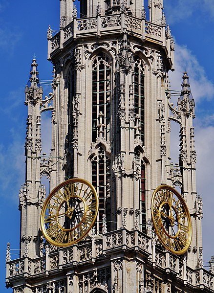 File:Antwerpen Kathedraal Onze Lieve Vrouw Turm 14.jpg