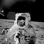 Apollo 12. Astronauta Alan Bean