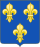 Coat of arms of the House of Bourbon Armas de Borbon de Francia.svg