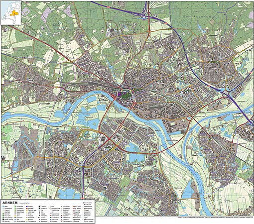 A város térképe