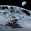 Ubemannede romfartøy for å frakte forsyninger til månen skal bygges av kommersielle selskaper.