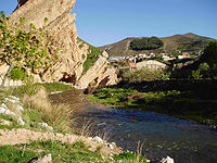 Río Cidacos a su paso por Autol