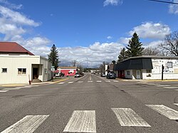 Commercial area at Main Street