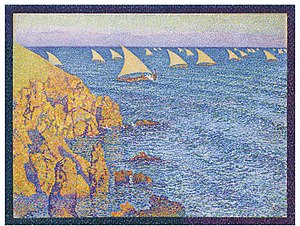 Barques de pêche-Medétranée muallifi Théo van Rysselberghe.jpg