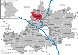 Baunach - Localizazion