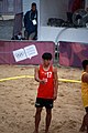 Deutsch: Beachhandball bei den Olympischen Jugendspielen 2018; Tag 5, 10. November 2018; Jungen, Hauptrunde - Thailand-Argentinien 2:1 English: Beach handball at the 2018 Summer Youth Olympics at 11 October 2018 – Boys Main Round – Thailand-Argentina 2:1