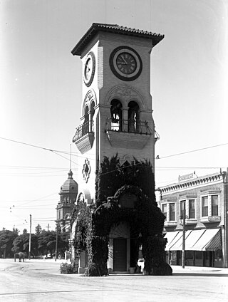 <span class="mw-page-title-main">Beale Memorial Clock Tower</span> Historic site in Bakersfield, California