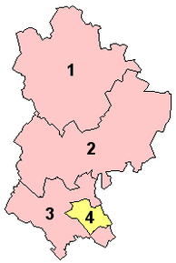 Poziția localității Bedfordshire