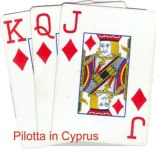 <span class="mw-page-title-main">Pilotta</span> Card game played in Cyprus