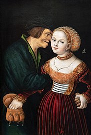   Les amoureux - Lucas Cranach (I)