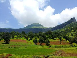 Bhamhagiri хълм Nasik.jpg