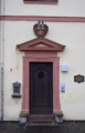 English: Entrance Rectory in Blankenau, Hosenfeld, Hesse, Germany.