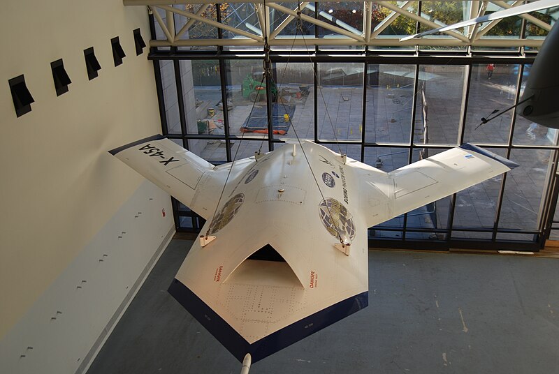 File:Boeing X-45 at the National Air and Space Museum.jpg