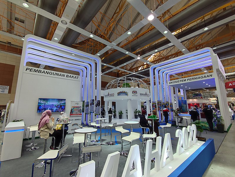 File:Booth of MAFI in the MAHA 2022.jpg