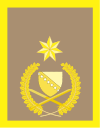 Bosnie-Herzégovine Brugadier-général Insignia.svg