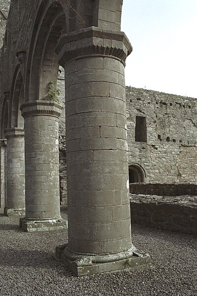 File:Boyle Abbey Third Pier South 1997 09 17.jpg