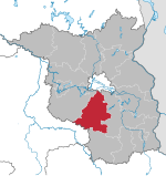 The Teltow-Fläming district in Brandenburg