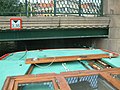 De brug tussen het Zieken en de Bierkade in Den Haag