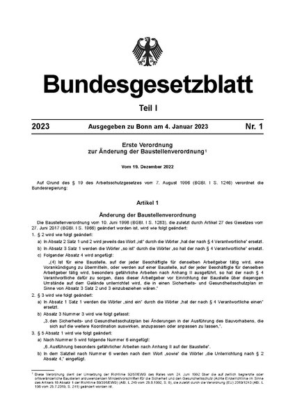 File:Bundesgesetzblatt Nr. 1, 2023, Teil I.pdf