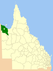 Contea di Burke – Mappa