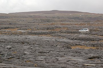 Un désert de pierres.