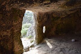 Höhle 7: Zugang von innen