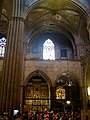 Capella de Sant Cosme i Sant Damià (esquerra) i antiga sala capitular (dreta), a Catedral de Barcelona i pt:Catedral de Barcelona.