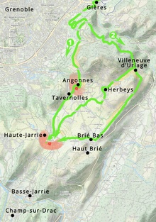 Topografická mapa.