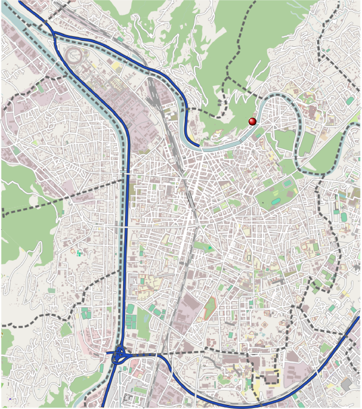grenoble carte File:Carte géolocalisation Grenoble CCSTI.png   Wikimedia Commons