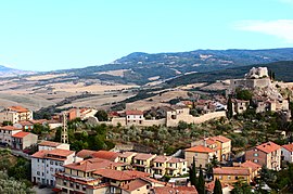 Castiglione d'Orcia Panoraması