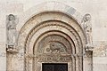 * Nomination Left tympanum of the Cathedral of St. Anastasia in Zadar, Croatia --Bgag 00:07, 30 March 2020 (UTC) * Promotion Can you straighten the verticlas? --Podzemnik 00:38, 30 March 2020 (UTC)  Done--Bgag 04:12, 30 March 2020 (UTC)  Support  Support Good quality. --Pandakekok9 12:56, 30 March 2020 (UTC)