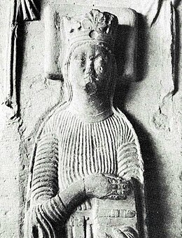 Catherine of Sweden (1244) effigy 1905.jpg