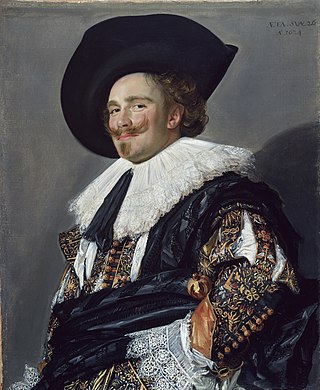<i>Laughing Cavalier</i> Painting by Frans Hals