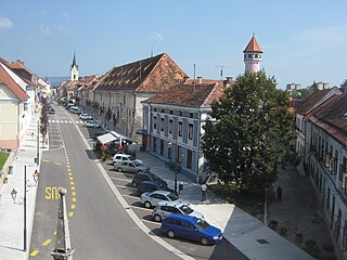 Brežice Place in Styria, Slovenia