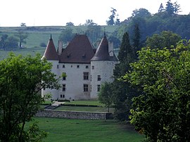 Замок Версей в Сент-Этьен-де-Вик