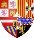 Personal Coat of arms Charles V Arms-personal.svg