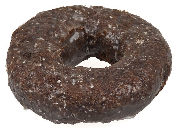 Glazed Chocolate Cake Donut