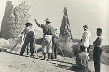 Chorasmian Expedition surveying in 1950.jpg