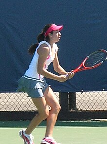 McHale during qualifying at the 2010 Stanford Classic Christina McHale at Bank of the West Classic qualifying 2010-07-25 4.JPG