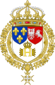 Coat of Arms of Henry III of France.svg
