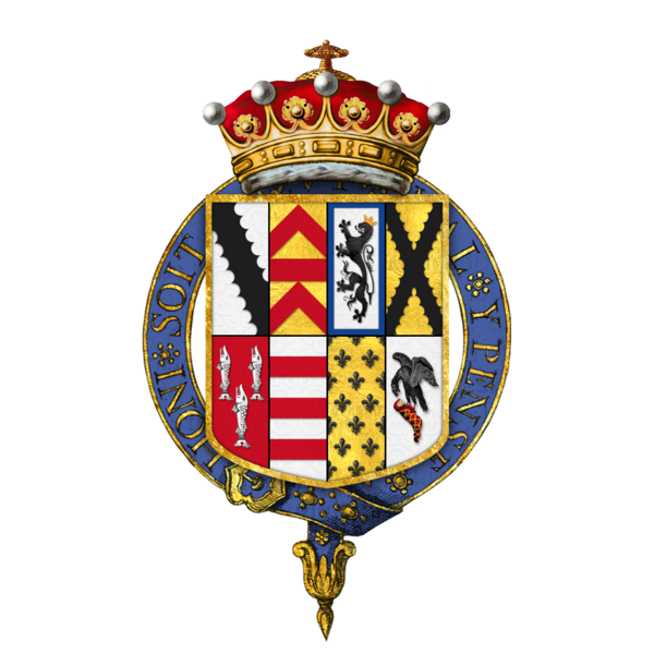 File:Coat of arms of Sir Henry Radclyffe, 2nd Earl of Sussex, KG.png