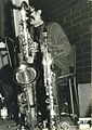 Tenor and soprano saxophones used by Loughnan in 1974