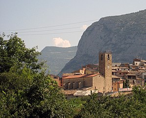 View of the Coll de Nargó